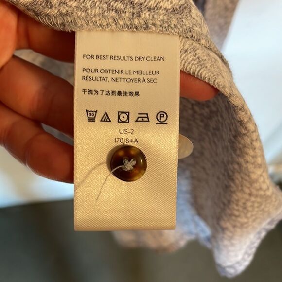 Anthropologie Marfa Snakeskin Grey Midi Dress 2 - Picture 8 of 13